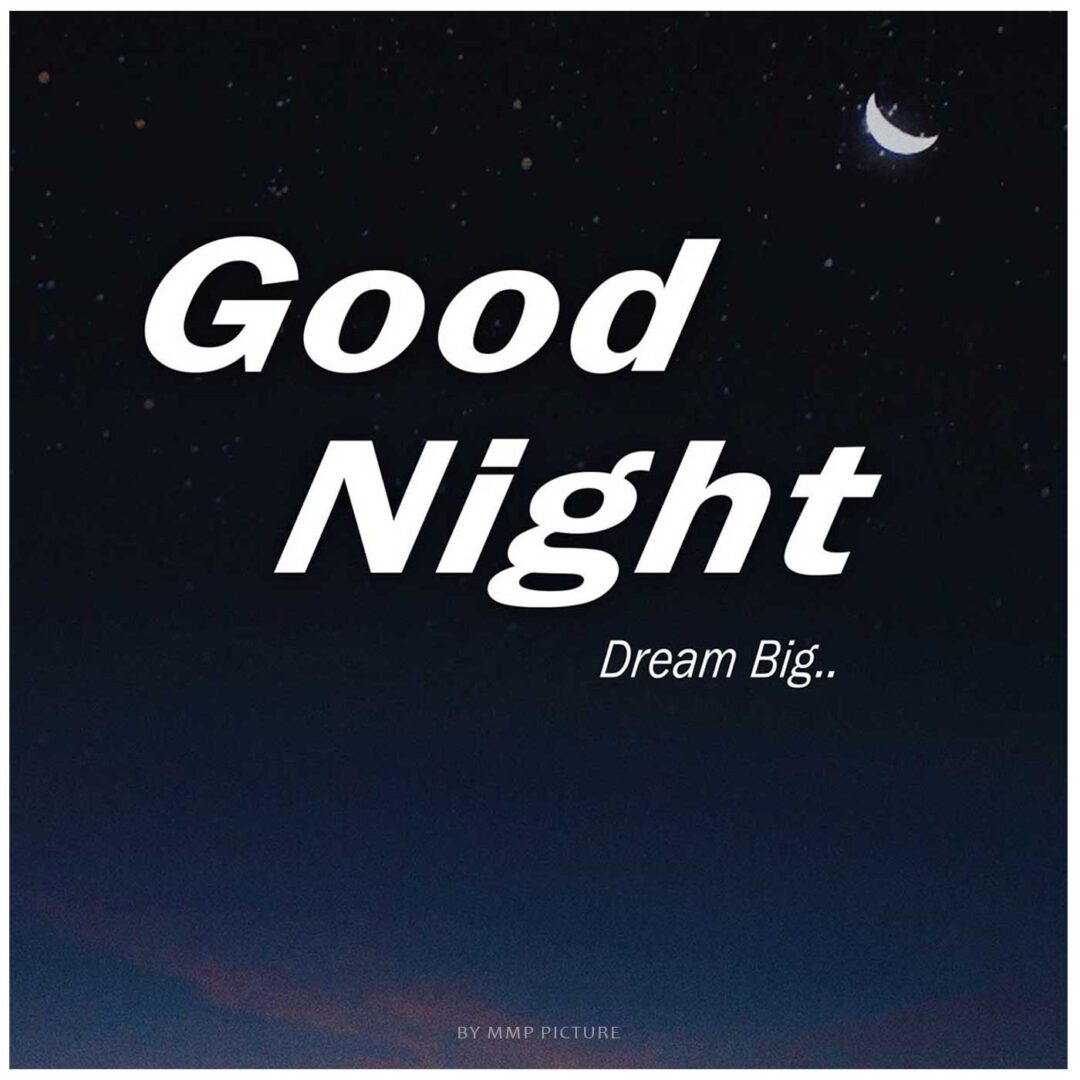 Good Night Dark Images Small Moon For WhatsApp