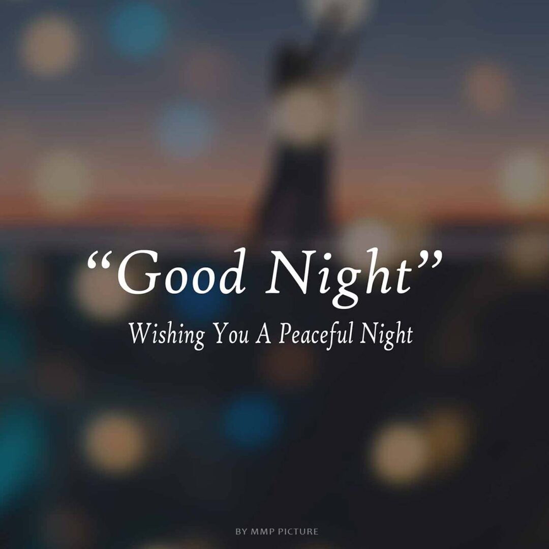Wishing You a Peaceful Good Night Image For WhatsApp