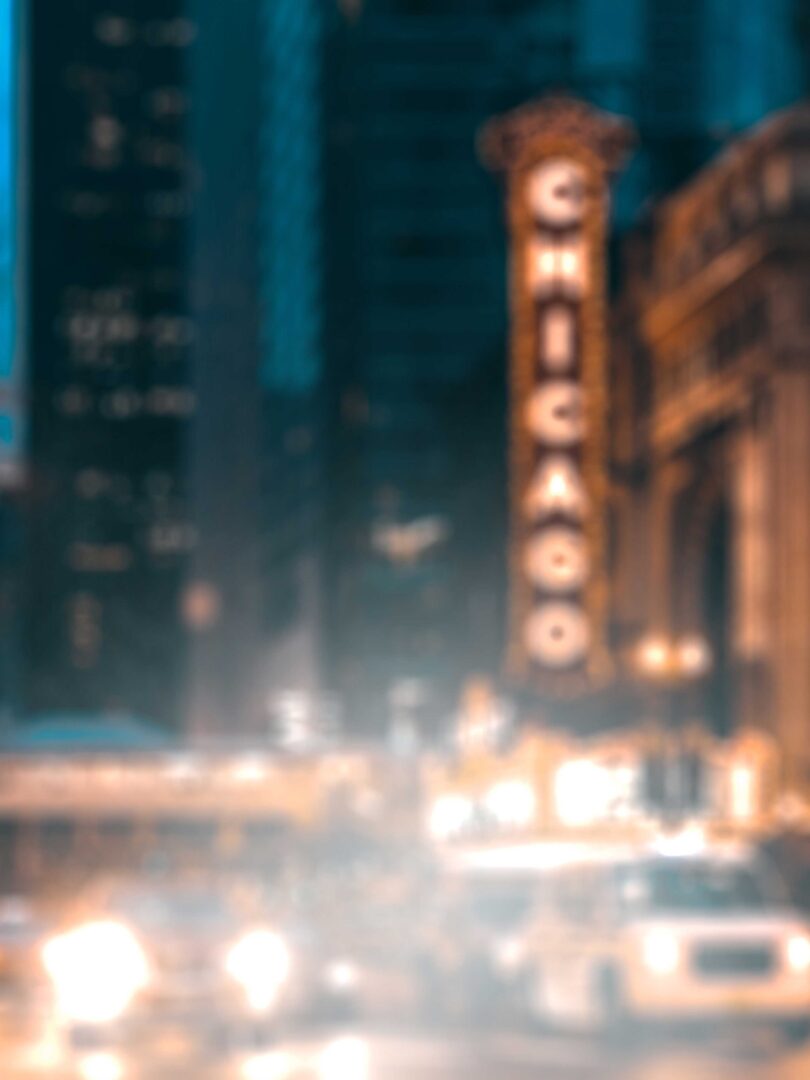 Night City Blur Background Full HD